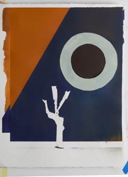 contemporary war artists original painting – danger tree