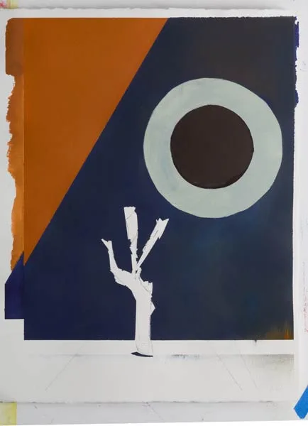 First world War Paintings - Danger Tree