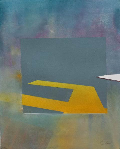the feel of flying Painting observing other aircraft in muted coloursith feeling watercolour up and away