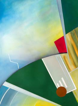 original abstract aviation art that captures the feeling of flying – Spin