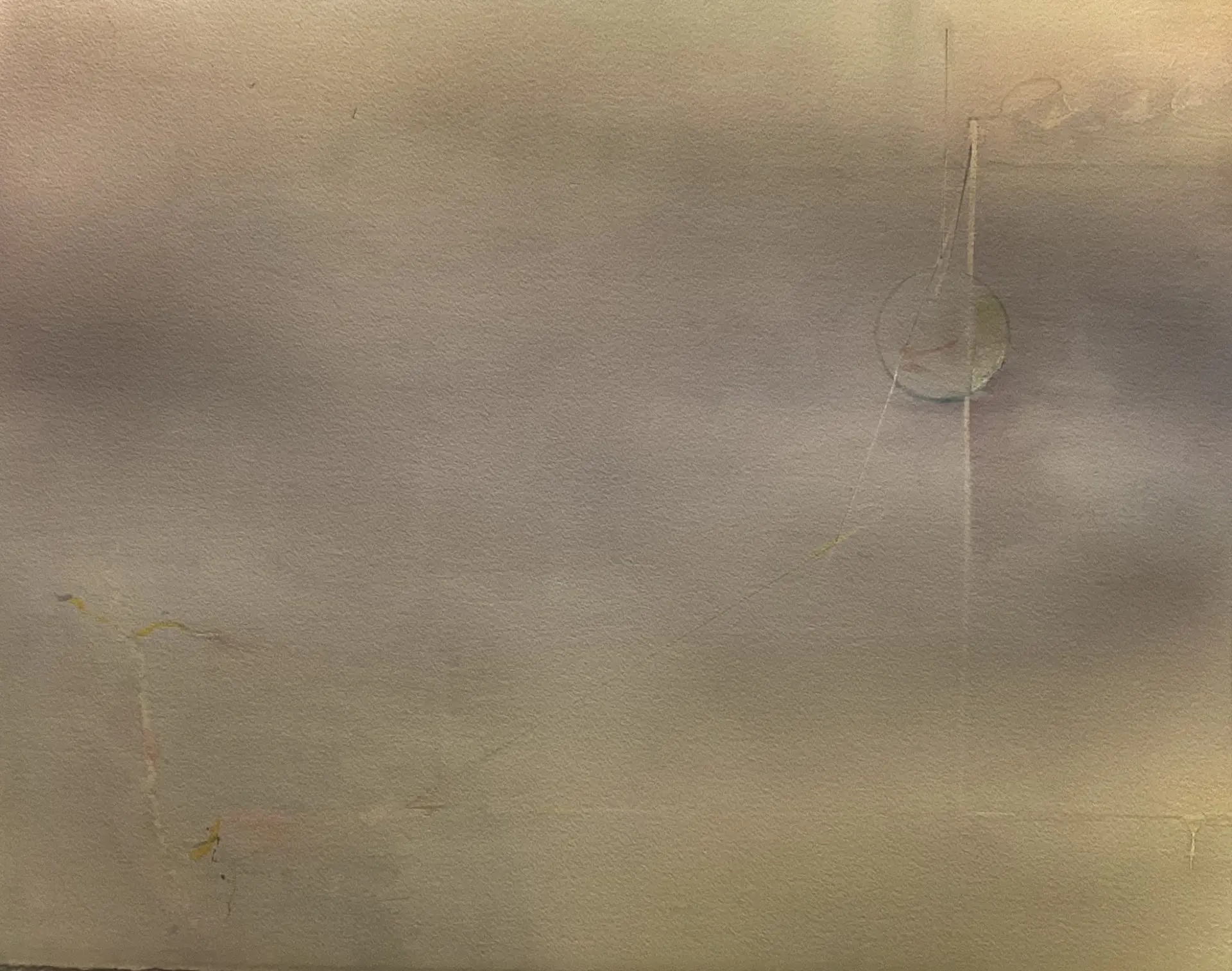 Expressive Minimalism - calmness in shades of grey with one small shape - Discovery
