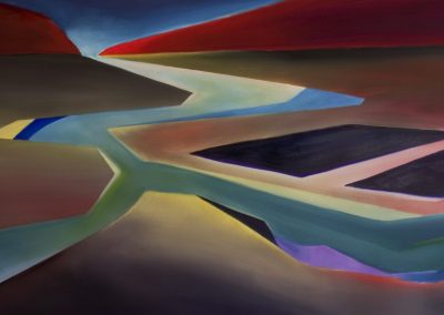 Unusual landscape painting