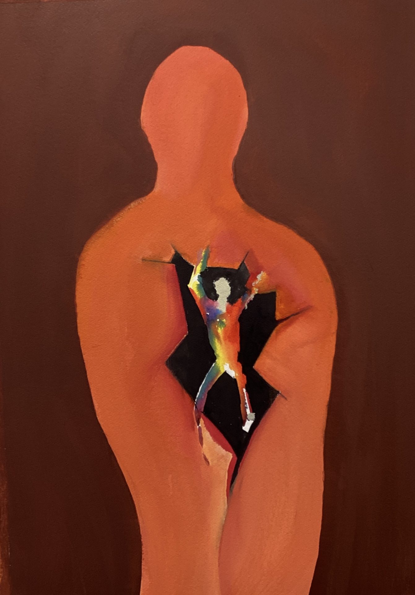 contemporary abstract figure paintings - no words for this one